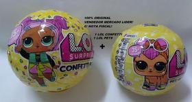 Combo Lol Surprise 1 Confetti Pop + 1 Pet Original