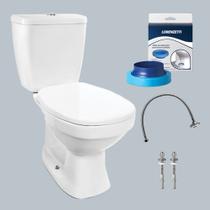 Combo Lorenzetti One bacia c/caixa acoplada e acessórios instalação Combo Lorenzetti One bacia c/caixa acoplada e acessórios instalação