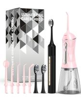 Combo Lumivoid Irrigador Oral e Escova de Dentes Sônica IPX7