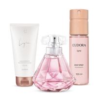 Combo Lyra: Desodorante Colônia 75ml + Body Spray 100ml + Loção Corporal 150ml