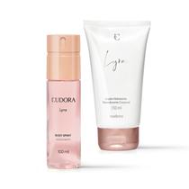Combo Lyra: Loção Hidratante Corporal 150ml + Desodorante Body Spray 100ml Combo Lyra: Loção Hidratante Corporal 150ml + Desodorante Body Spray 100ml