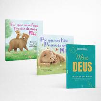 Combo Mães e Filhos Ed. 01 - 1 Livro Devocional + Livros Infantis