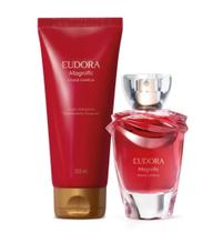 Combo Magnific Rouge Camélia: Colônia 75ml + Hidratante 200ml Eudora