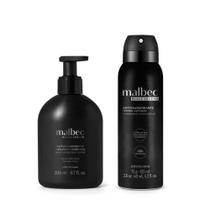 Combo Malbec Black Legend: Loção Corporal 200ml + Desodorante Antitranspirante 75g/ 125ml