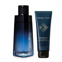 Combo Malbec Bleu: Desodorante Colônia 100ml + Shower Gel Club 250g