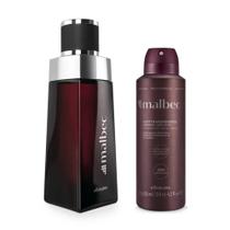Combo Malbec: Desodorante Colônia 100ml + Desodorante Antitranspirante 75g/125ml