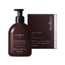 Combo Malbec: Hidratante Corporal+ Sabonete Em Barra Fragrância Malbec