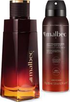 Combo Malbec X: Desodorante Colônia 100ml + Desodorante Antitranspirante 125ml Combo Malbec X: Desodorante Colônia 100ml + Desodorante Antitranspirante 125ml