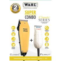 Combo Maquina de Cortar Cabelo e Acabamento Classic e Peanut 220v - Wahl