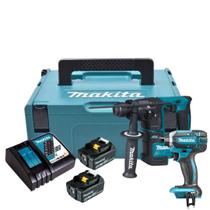 Combo Martelete DHR171 + Parafusadeira DTD152 18v Makita Bivolt Combo Martelete DHR171 + Parafusadeira DTD152 18v Makita Bivolt