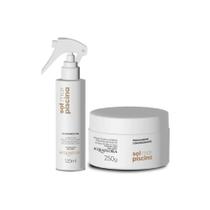 Combo Máscara 250g + Fluido 120ml Acquaflora Sol Mar Piscina