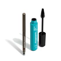 Combo Máscara de Cílios Alongamento Resistente à Água 10 + Lápis para Olhos Esfumador Marrom 200mg Combo Máscara de Cílios Alongamento Resistente à Água 10 + Lápis para Olhos Esfumador Marrom 200mg