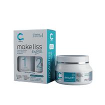 Combo Máscara Evoluty 250g e Make liss Express 160ml Amávia Combo Máscara Evoluty 250g e Make liss Express 160ml Amávia