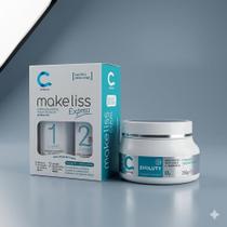Combo Máscara Evoluty 250g e Make liss Express 160ml Amávia Combo Máscara Evoluty 250g e Make liss Express 160ml Amávia