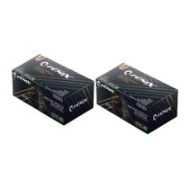 Combo mascara fenix adulto preta 100 unidades