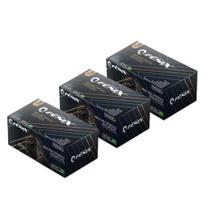 Combo mascara fenix adulto preta 150 unidades Combo mascara fenix adulto preta 150 unidades