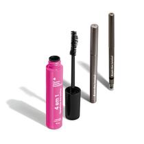 Combo Máscara Para Cílios Dos Sonhos 10g + Caneta Delineadora 1ml + Lápis Olhos Pretô 200mg