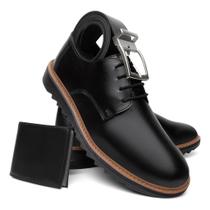 Combo Masculino Derby Sola Tratorado Moderno Carteira Cinto + Pamilha Brinde Combo Masculino Derby Sola Tratorado Moderno Carteira Cinto + Pamilha Brinde