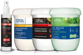 Combo massoterapia estetica redutora dagua natural