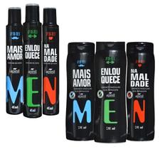 Combo Master 3 Perfume Líquido Masculino + 3 Perf de Cueca