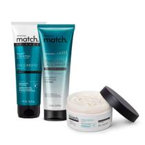 Combo Match Crescimento: Shampoo 250ml + Condicionador 250ml + Máscara Capilar 250g