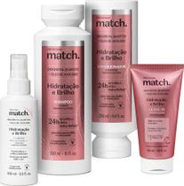 Combo Match Hidratação e Brilho (4 itens)