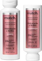 Combo Match Hidratação e Brilho: Shampoo Loiro 300ml + Condicionador 280ml