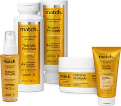 Combo Match Nutrição Profunda (5 itens)