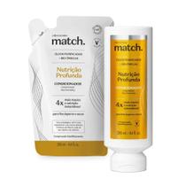 Combo Match Nutrição Profunda: Condicionador 280ml + Refil 250ml