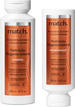 Combo Match Nutrição Regeneradora: Shampoo 300ml + Condicionador 280ml
