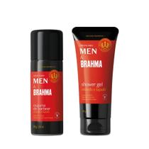 Combo Men E Brahma: Shower Gel 205g + Espuma de Barbear 190g - Corpo e banho