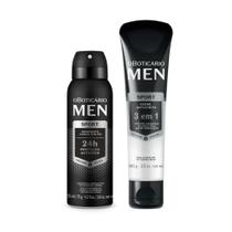Combo MEN Sport: Creme Antiatrito 3 em 1 100g + Desodorante Para Pés 125ml