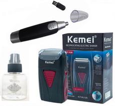 Combo Mini Parafusadeira e Kit de 43 Chaves - Kemei Profissional