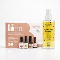 Combo Molde F1 Nude Beltrat + Higienizador de Maracujá