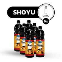 Combo Molho Shoyu Litro 1,01l (6 Unidades) - Lanchero