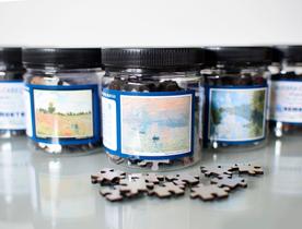 COMBO MONET 03 quebra-cabeças com 120 peças cada