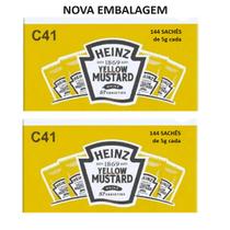 Combo Mostarda Heinz 2 Caixas Fechadas Atacado Sache Molhos Condimentos Combo Mostarda Heinz 2 Caixas Fechadas Atacado Sache Molhos Condimentos