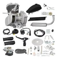 Combo Motor 80cc Para Bicicleta Motorizada Bike Combustão
