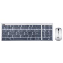 Combo Mouse E Teclado Sem Fio Dr. Office, SDR-0302-G, USB, Cinza Metálico, SDR-0302-G Combo Mouse E Teclado Sem Fio Dr. Office, SDR-0302-G, USB, Cinza Metálico, SDR-0302-G