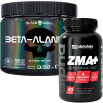 Combo Multi Zma Alpha Labs 60 tabs + Beta Alanina Black Skull 100g