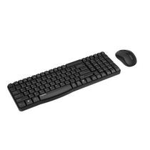 Combo Multimídia Teclado E Mouse Sem Fio Multilaser Full Preto 2.4gzh - RA001
