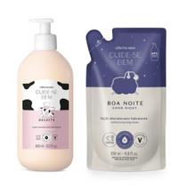 Combo Nativa Spa Ameixa: Loção Corporal 400ml + Refil 400ml