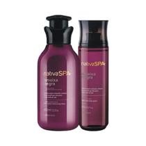 Combo Nativa Spa Ameixa Negra Creme Hidratante 400ml + Body Splash 200ml O Boticário
