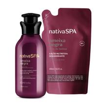 Combo Nativa Spa Ameixa Negra: Loção Hidratante Desodorante 400ml + Refil 400ml - Boticário