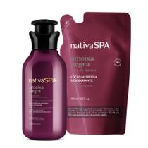 Combo Nativa Spa Ameixa Negra: Loção Hidratante Desodorante 400ml + Refil 400ml - O boticário
