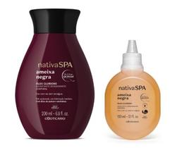 Combo Nativa Spa Ameixa Negra: Óleo Glorioso Corporal 200ml + Refil 150ml