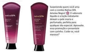 Combo Nativa Spa Ameixa Negra Sabonete Liquido + Hidratante
