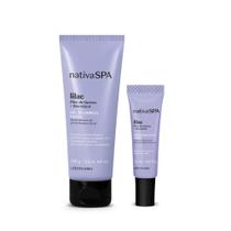 Combo Nativa Spa Lilac: Gel de Limpeza Facial 100g + Balm Hidratante Labial 7,5ml