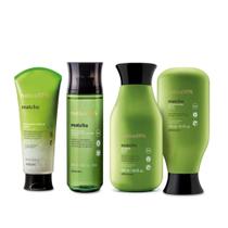 Combo Nativa Spa Matcha: Shampoo + Condicionador Esfoliante Capilar, 175Ml + Body Splash, 200Ml