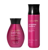 Combo Nativa SPA Orquidea Lumière: Body Splash 200ml + Óleo Hidr. Des. Corporal 200ml